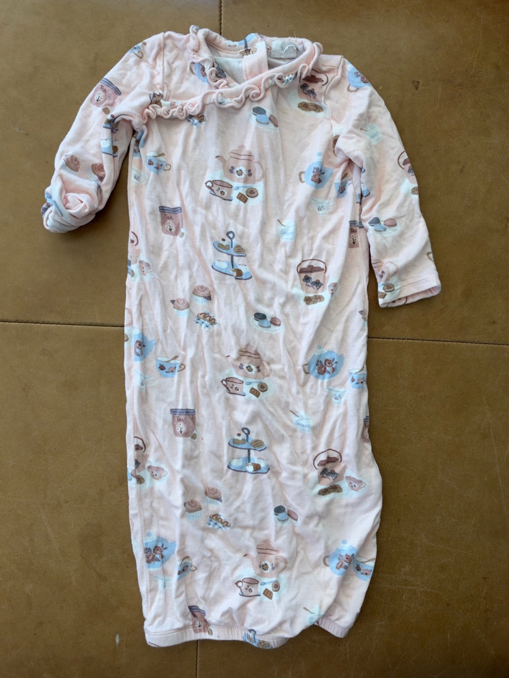 Angel Dear Viscose Bamboo Gown 0-3M